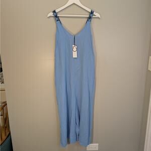 Cristina Vergani Jumpsuit Coverup Travel Beach Pool Lounge Cruise - Size S